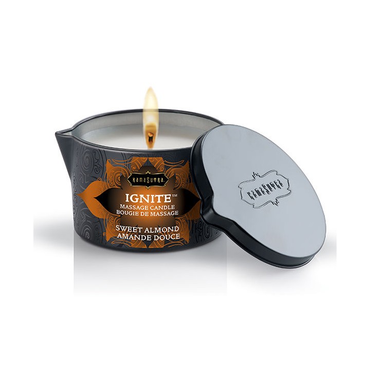 KAMASUTRA - MEDITERRANEAN ALMOND MASSAGE CANDLE 170GR