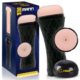 Mann3 Masturbador Masculino Realista Forma de Ânus
