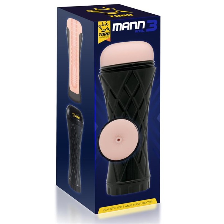 Mann3 Masturbador Masculino Realista Forma de Ânus