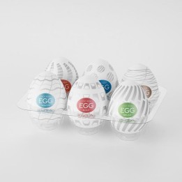 Pack de 6 Ovos Tenga Standard