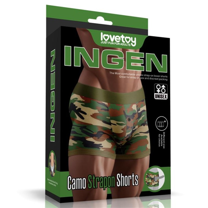 Boxers Strap-On Camuflado 28-32