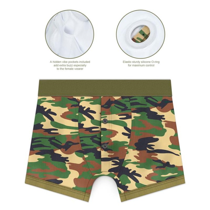 Boxers Strap-On Camuflado 28-32