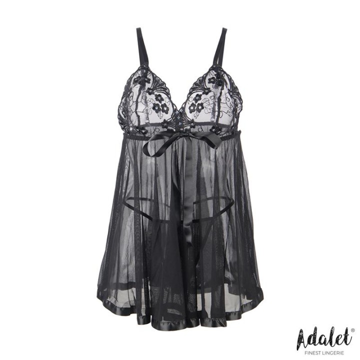 Babydoll e Tanga Numa Tamanho 44-46