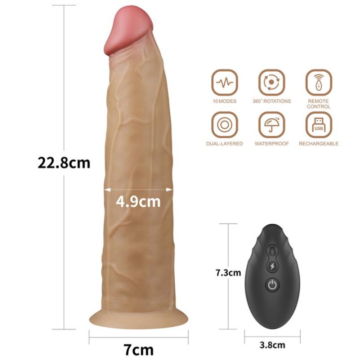 Vibrador com Rotação Dupla Camada 9