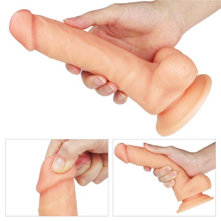 Arnés com Dildo Vibratório e Controlo Remoto 7.5
