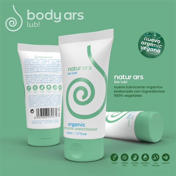 Lubrificante Orgânico Vegano 50 ml