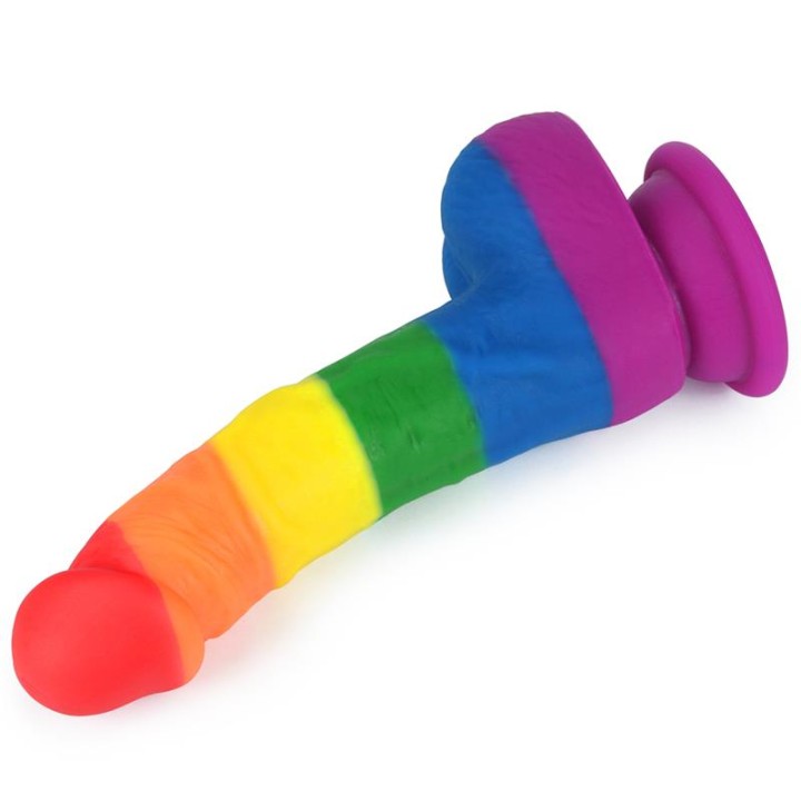 Dildo Prider 8 Silicone Líquido LGBT