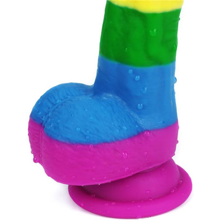 Dildo Prider 8 Silicone Líquido LGBT