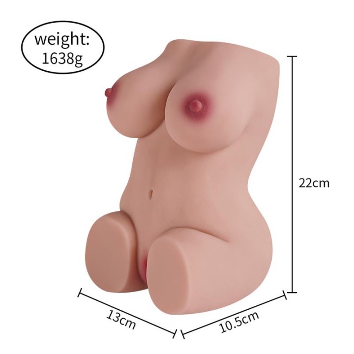 Elroy Mini Torso com Impulso e Vibração 1,63 kg