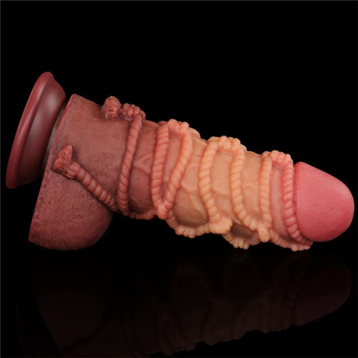Dildo Dupla Camada Tamanho King Nature 24.5 cm