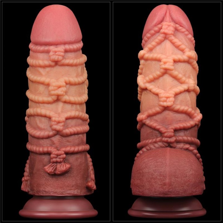 Dildo Dupla Camada Tamanho King Nature 24.5 cm