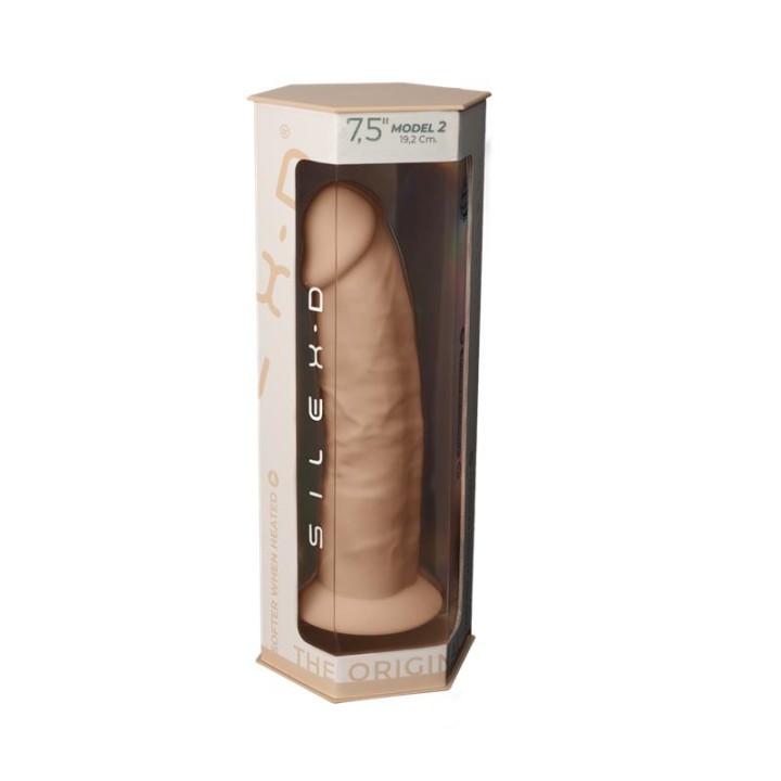 Dildo Dupla Densidade Mod. 2 - 7.5 Natural