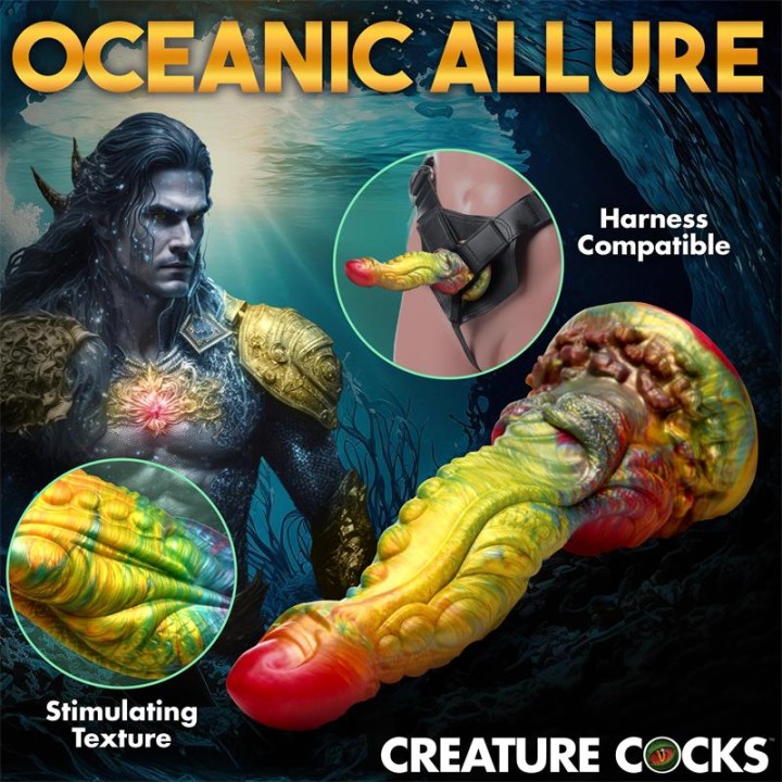 Dildo Majestic Merman em Silicone