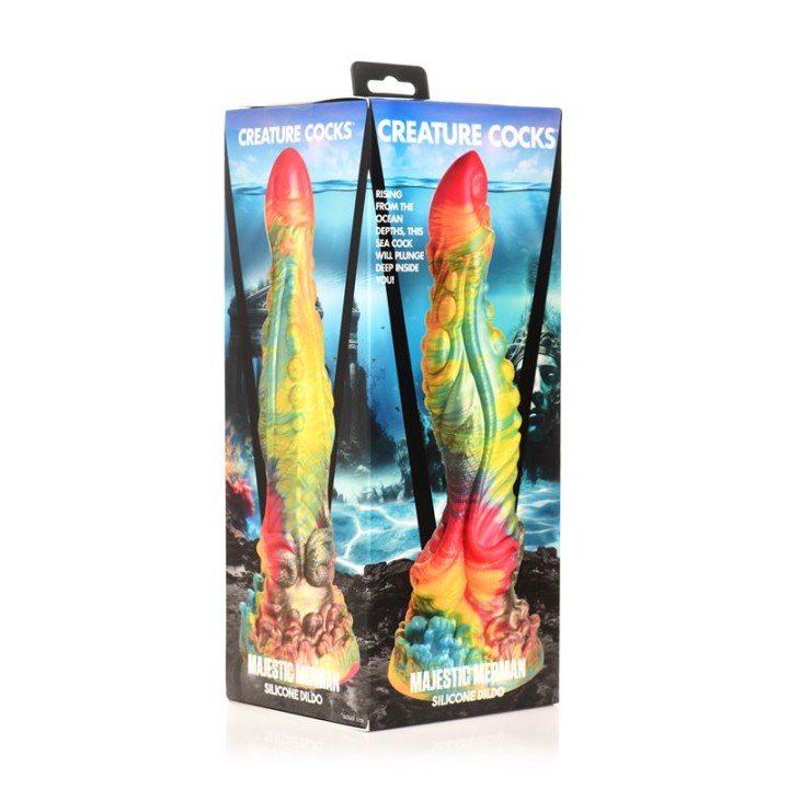 Dildo Majestic Merman em Silicone