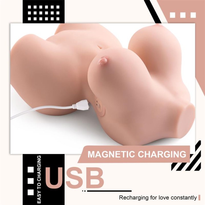 Mini Torso Delilah com Vibração 4.7 kg