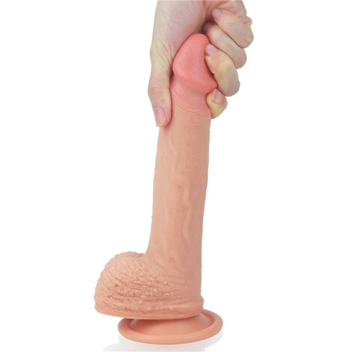 Dildo Nature 8.5 Silicone Líquido Natural