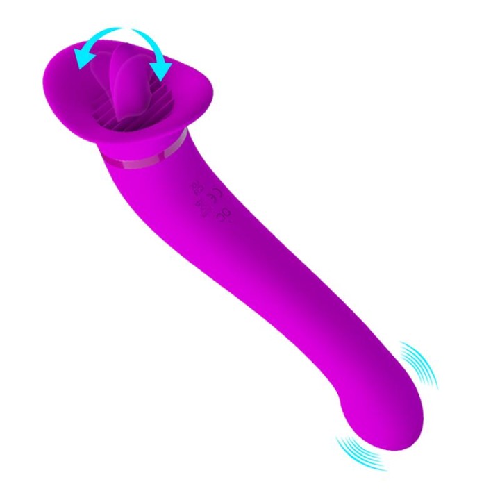 Faust Vibrador com Língua Estimuladora USB