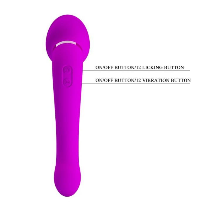 Faust Vibrador com Língua Estimuladora USB