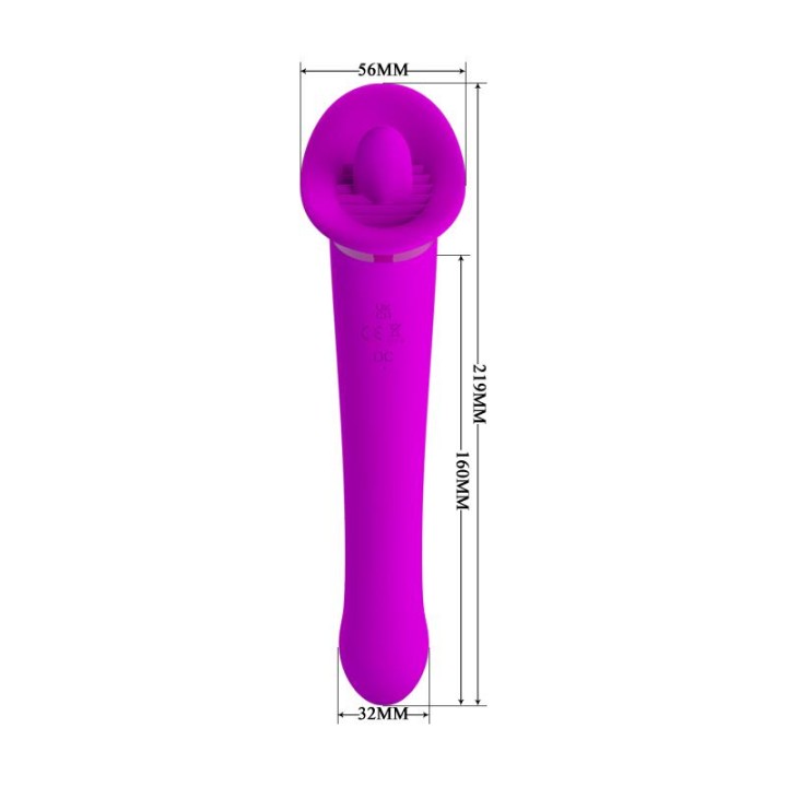 Faust Vibrador com Língua Estimuladora USB