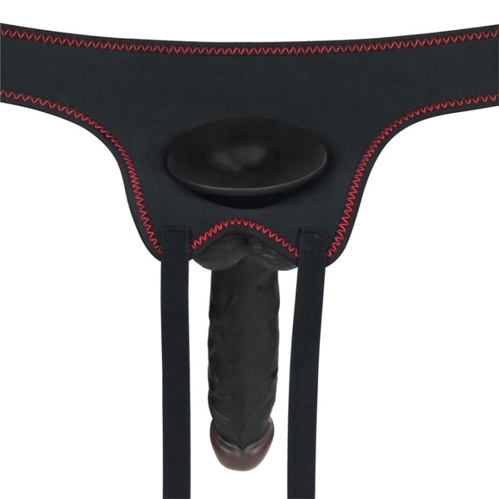 Arnés Ajustável com Dildo 10 Funções 7.5"