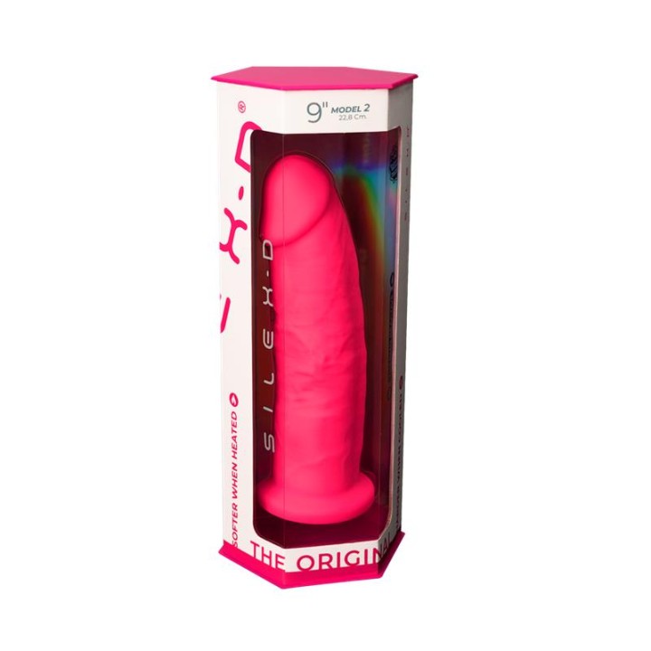 Dildo Dupla Densidade Mod. 2 - 9 Rosa