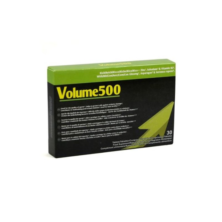 500 COSMETICS - VOLUME 500 INCREASE THE QUANTITY AND QUALITY OF SPERM