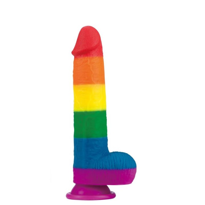 Dildo Prider 9 Silicone Líquido LGBT
