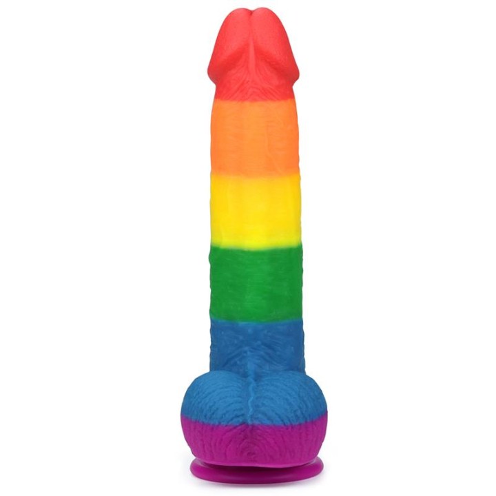 Dildo Prider 9 Silicone Líquido LGBT