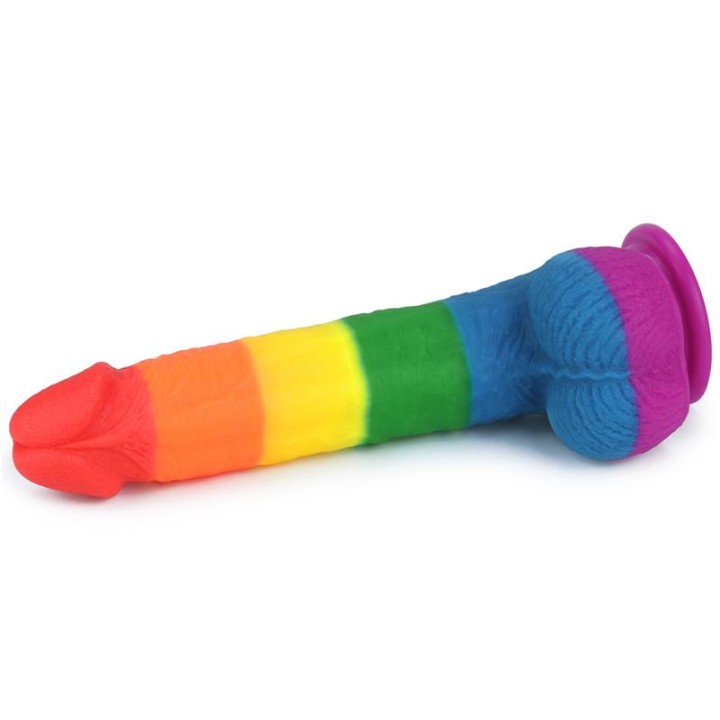 Dildo Prider 9 Silicone Líquido LGBT