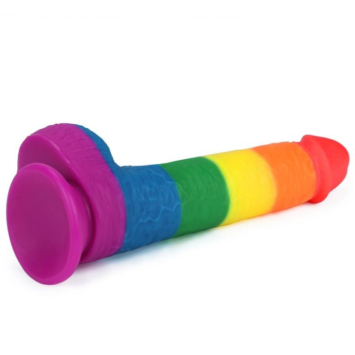 Dildo Prider 9 Silicone Líquido LGBT