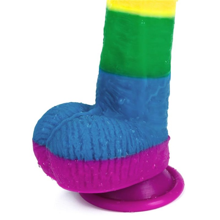 Dildo Prider 9 Silicone Líquido LGBT