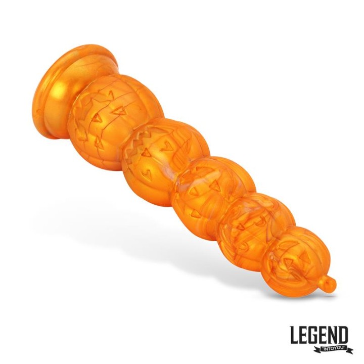 Pumpkron Dildo de Silicone Líquido com Abóboras 19,7 cm