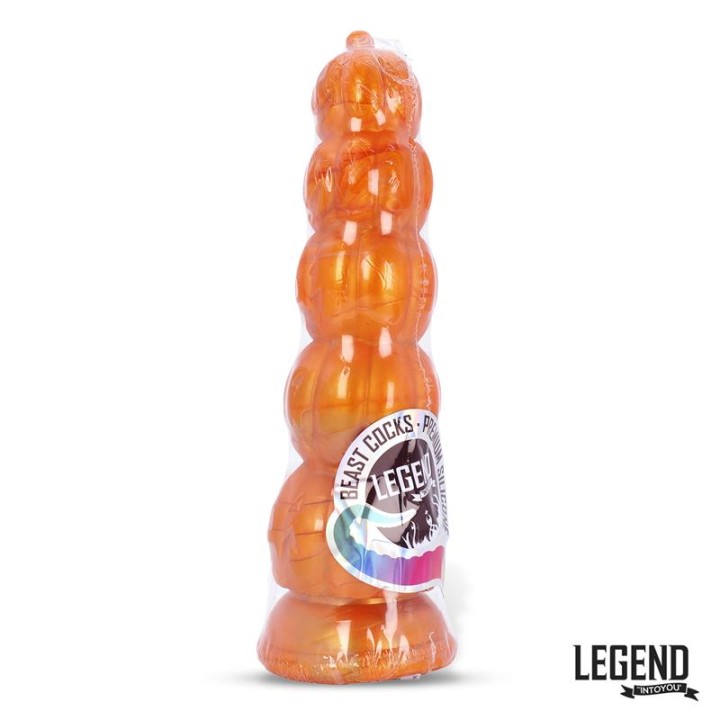 Pumpkron Dildo de Silicone Líquido com Abóboras 19,7 cm