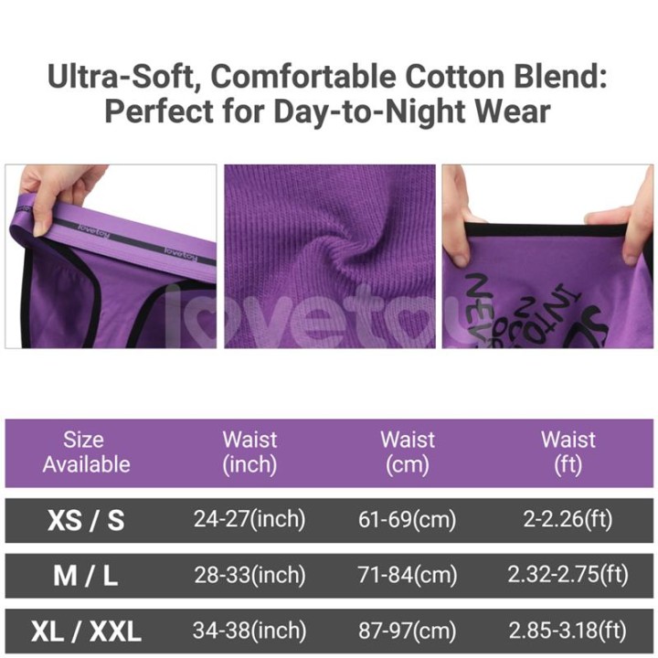 Cuecas com Vibração Printed Panties 34-38