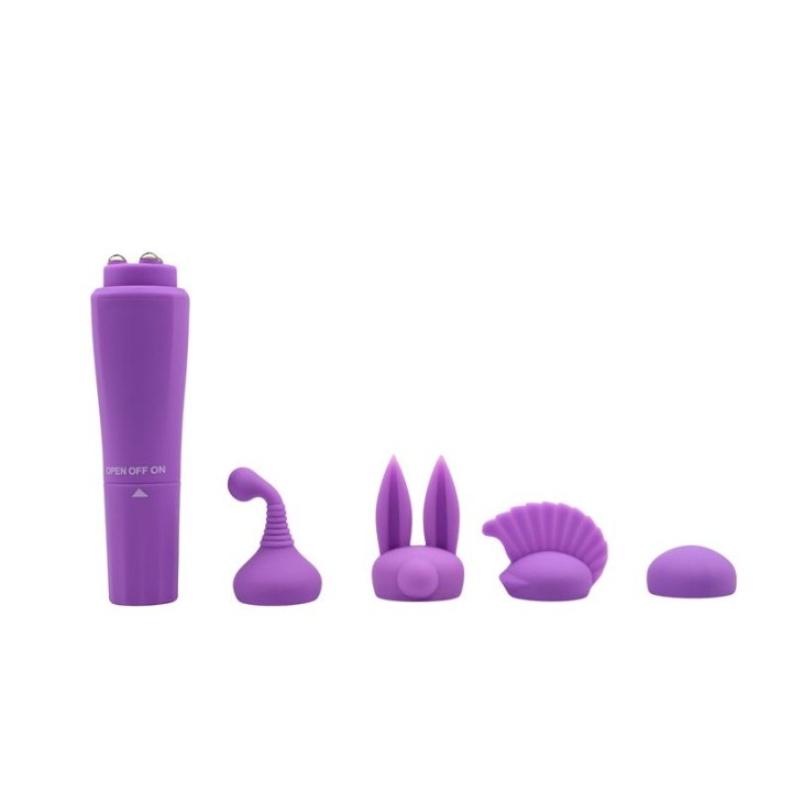 Estimulador com 4 Cabeças Sweet Púrpura