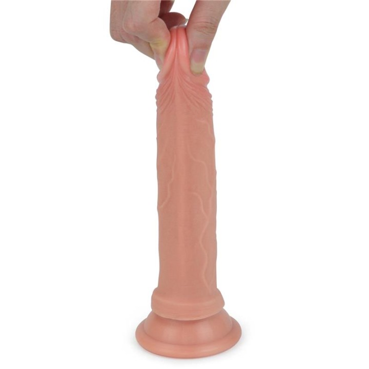 Dildo Nature 7 Silicone Líquido Natural