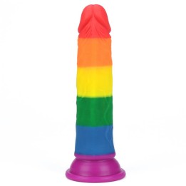 Dildo Prider 7 Silicone Líquido LGBT