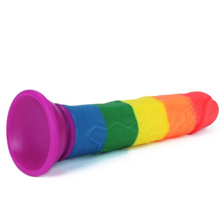 Dildo Prider 7 Silicone Líquido LGBT