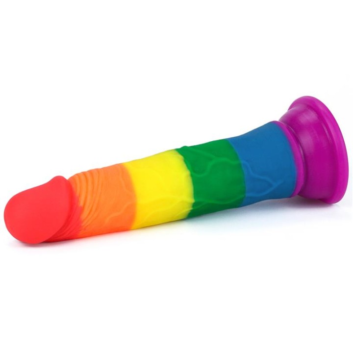 Dildo Prider 7 Silicone Líquido LGBT
