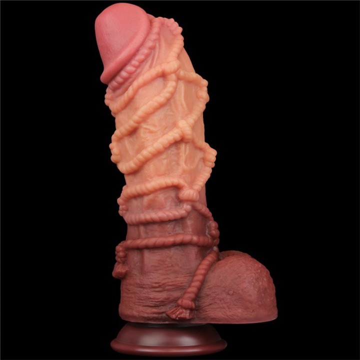 Dildo Dupla Camada Tamanho King Nature 27 cm