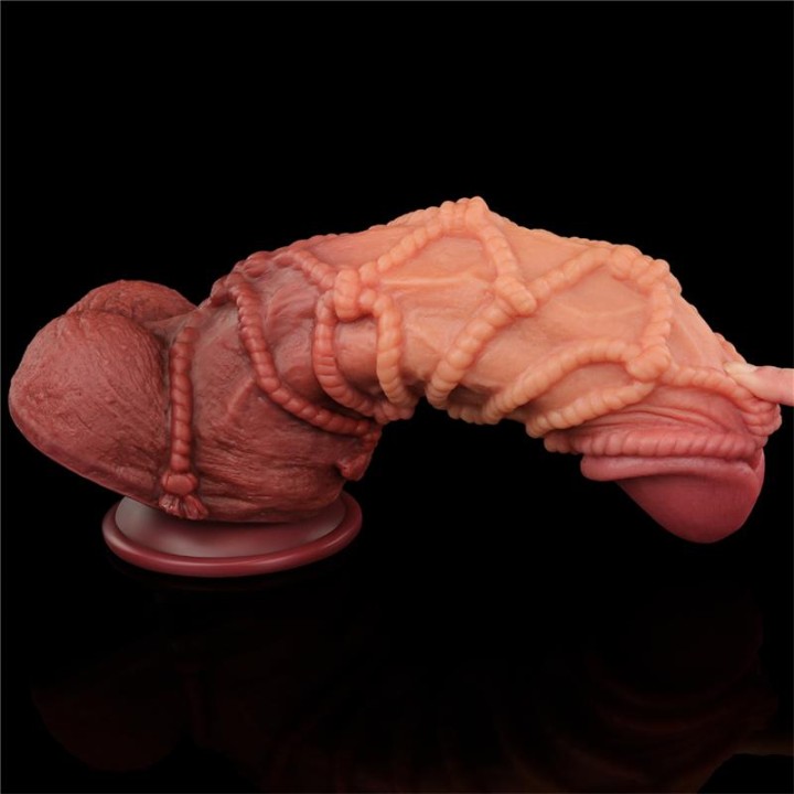 Dildo Dupla Camada Tamanho King Nature 27 cm