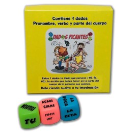Conjunto 3 Dados Fluorescentes