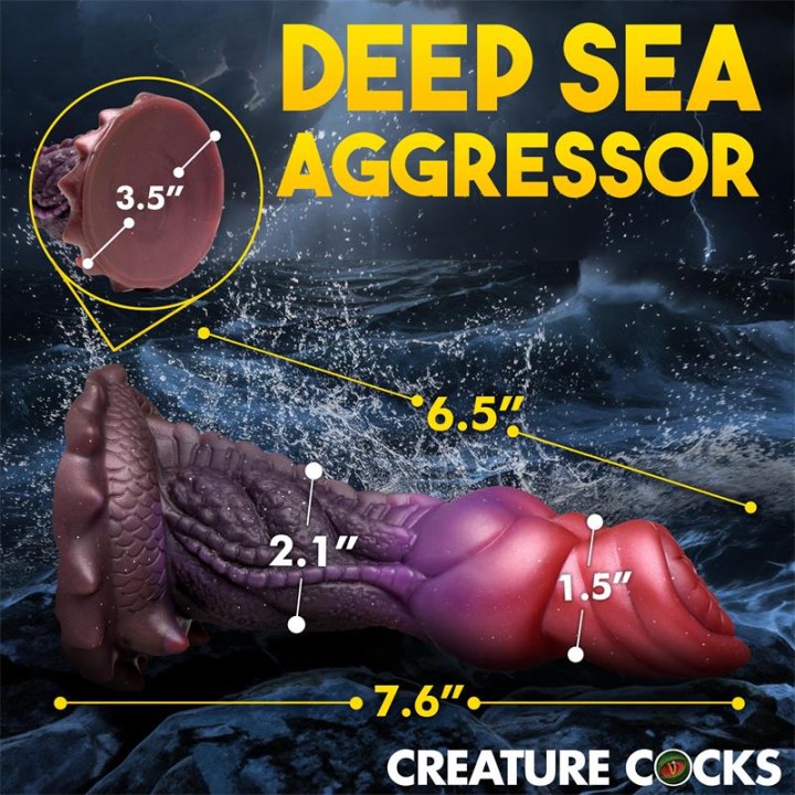 Dildo Deep Diver de Silicone