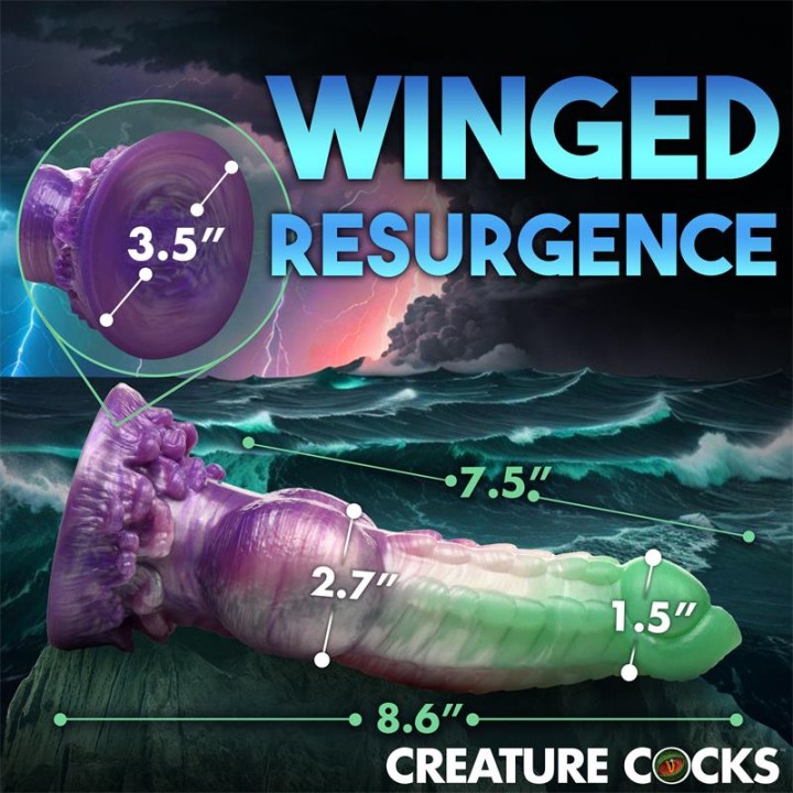 Dildo Aqua Phoenix de Silicone