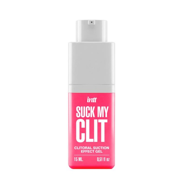 INTT - SUCK MY CLIT SUCTION EFFECT GEL WILD STRAWBERRY 15 ML