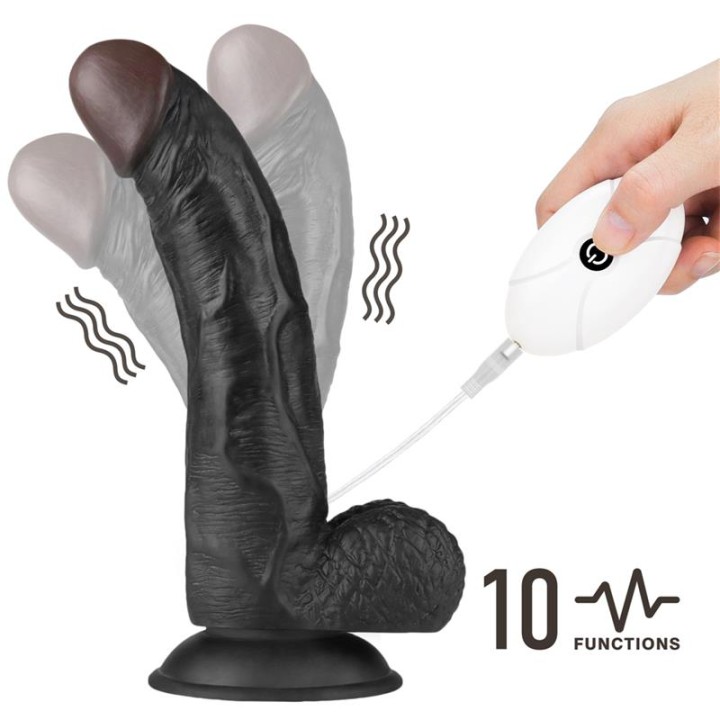 Arnés Ajustável com Dildo 8.5" 10 Funções