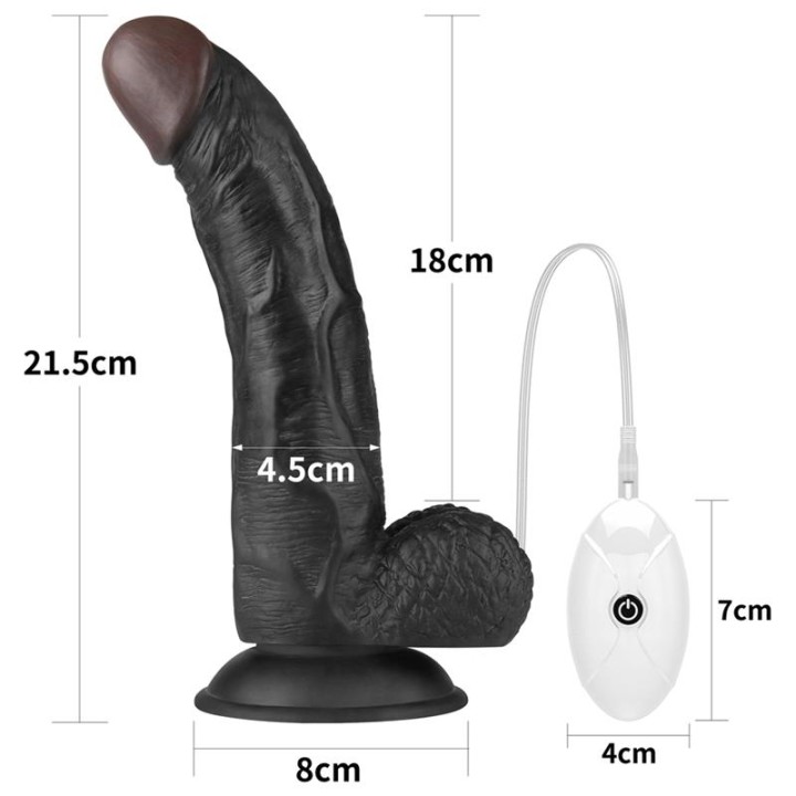 Arnés Ajustável com Dildo 8.5" 10 Funções