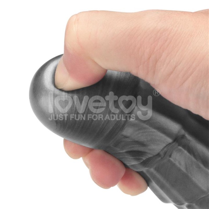Vibrax Slider Dildo Anal com Vibração King Size 14.5"