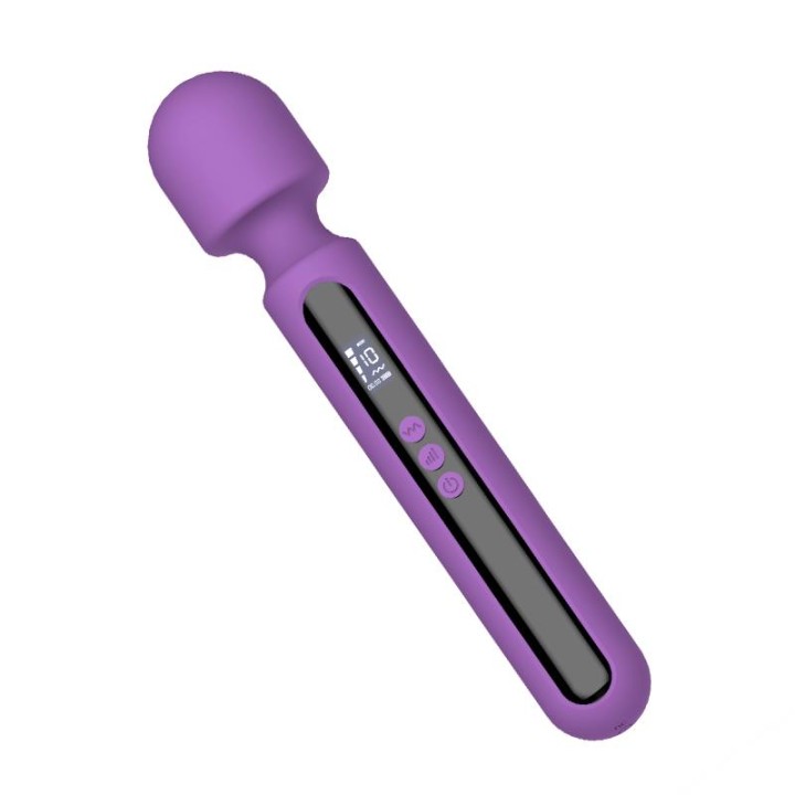 Aura Massageador com Ecrã Digital, Tamanho Grande e Potente 29.5 cm