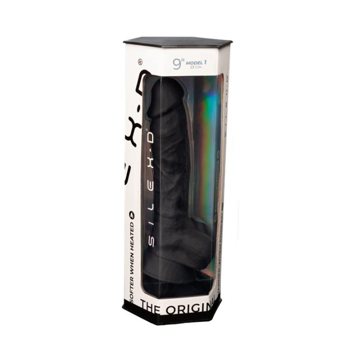 Dildo Dupla Densidade Mod. 1 - 9 Preto